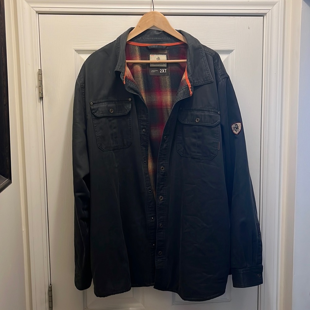 Legendary Whitetail 2XT journeyman flannel lined shirt jacket